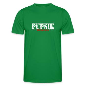 PUPSIK ORIGINAL - T-shirt sport Homme - vert - Devant - AI Model Male 178 dark (178cm)
