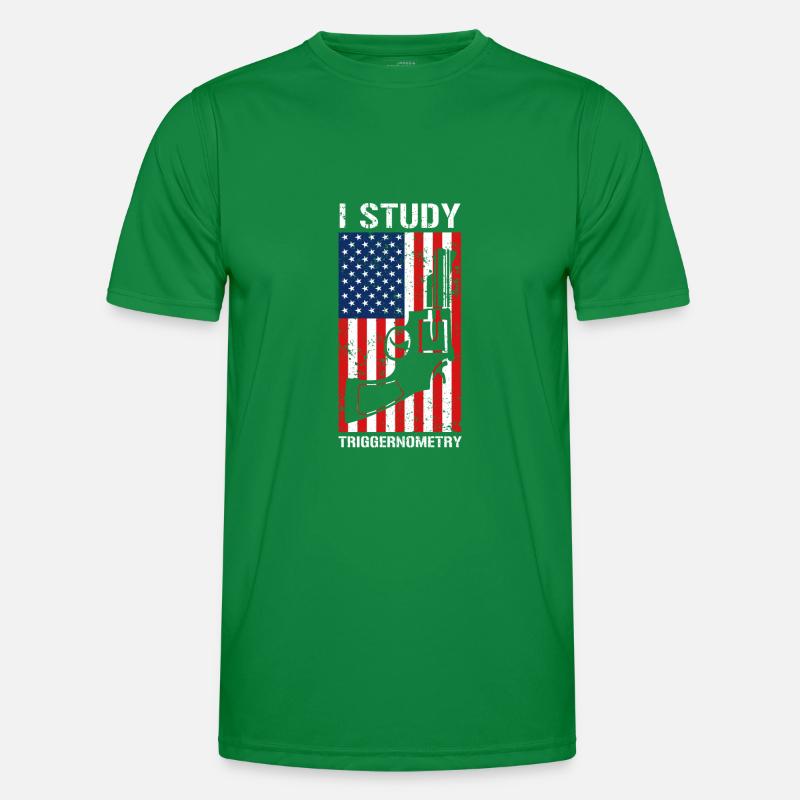 I Study Triggernometry Männer Funktions-T-Shirt