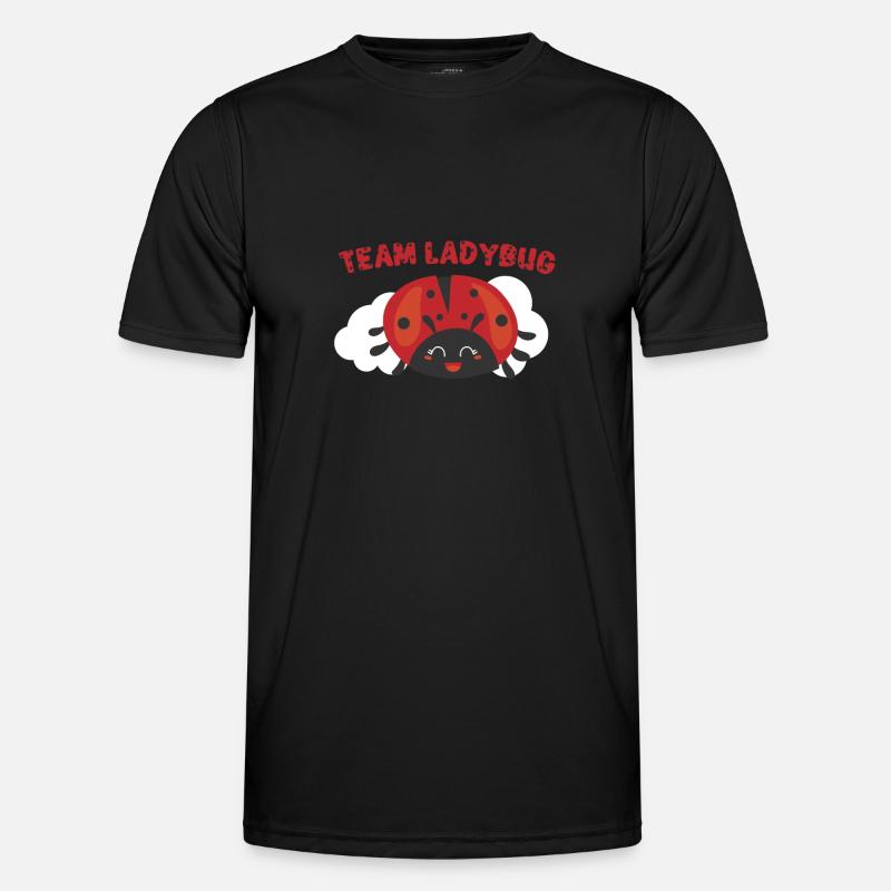 Ladybug Ladybug Entomology Insects - Men's Functional T-Shirt - black