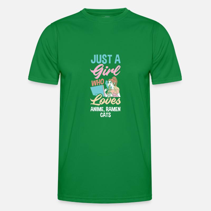 Lustiges Anime Geschenk Männer Funktions-T-Shirt