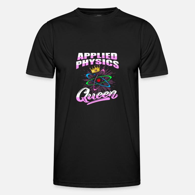 Physik Physiker - Männer Funktions-T-Shirt - Schwarz