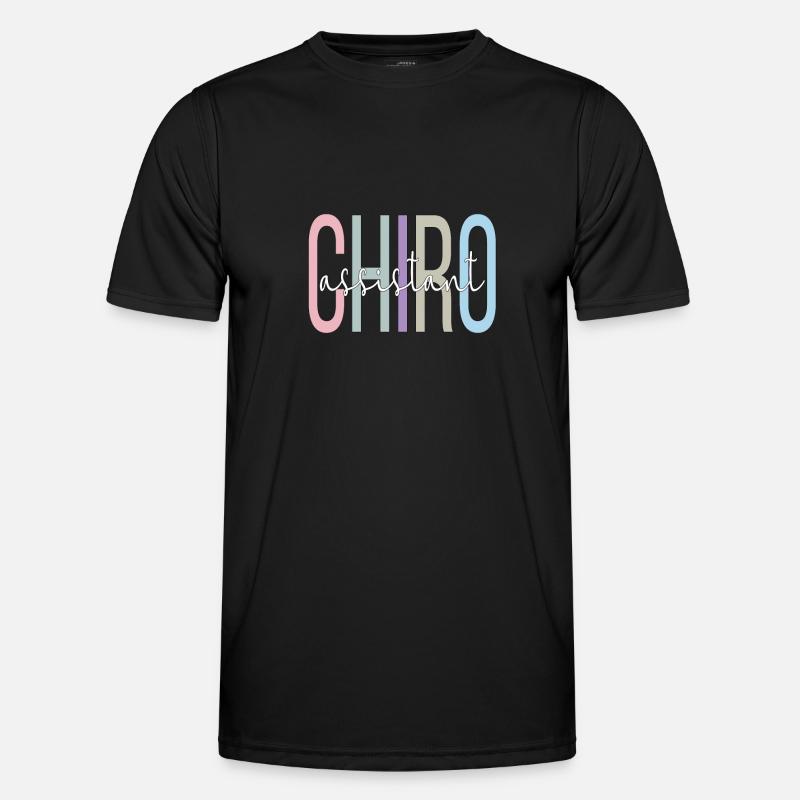Chiropractic Assistant to Chiropractor - Men's Functional T-Shirt - black