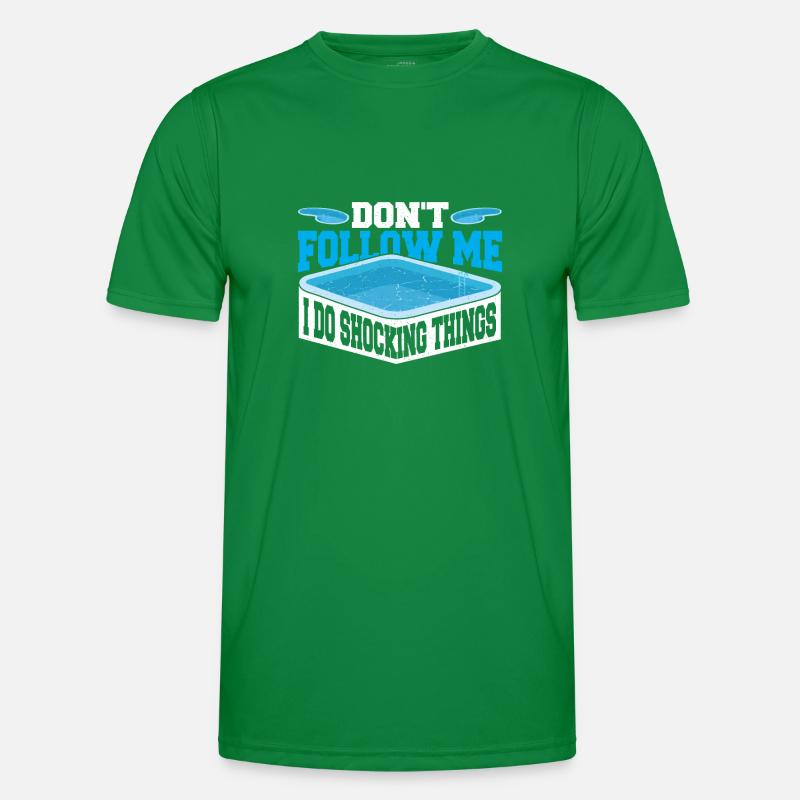 Pool Guy Design for a Pool Boy Men's Functional T-Shirt