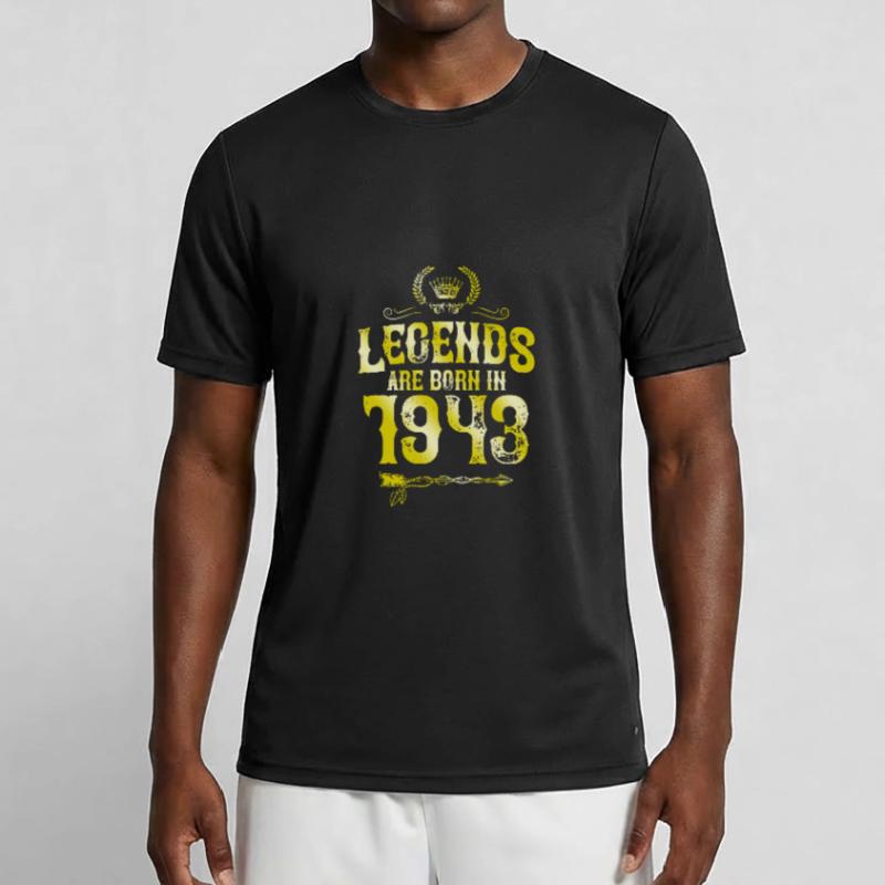 1943 legends born in Men's Functional T-Shirt