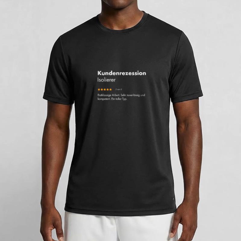 Isolierer I Isolierfacharbeiter oder Männer Funktions-T-Shirt