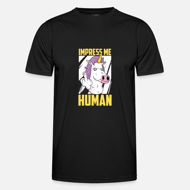 Licorne Einhorn T-shirt sport Homme