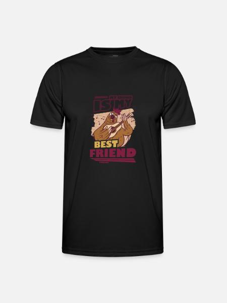 Poulet - T-shirt sport Homme - noir