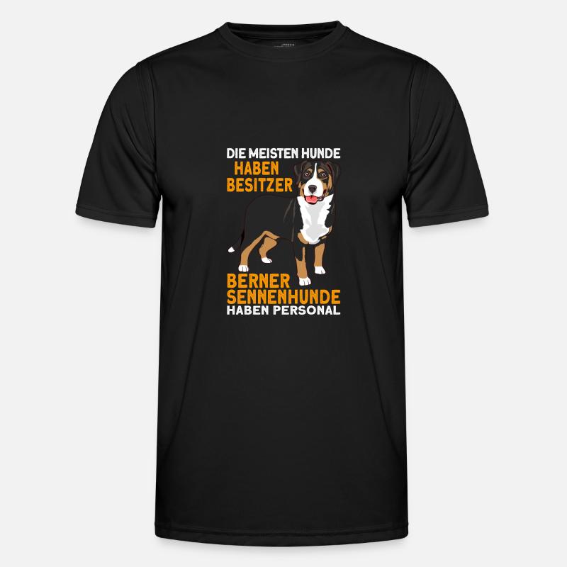 Berner Sennenhund Geschenkideen Männer Funktions-T-Shirt
