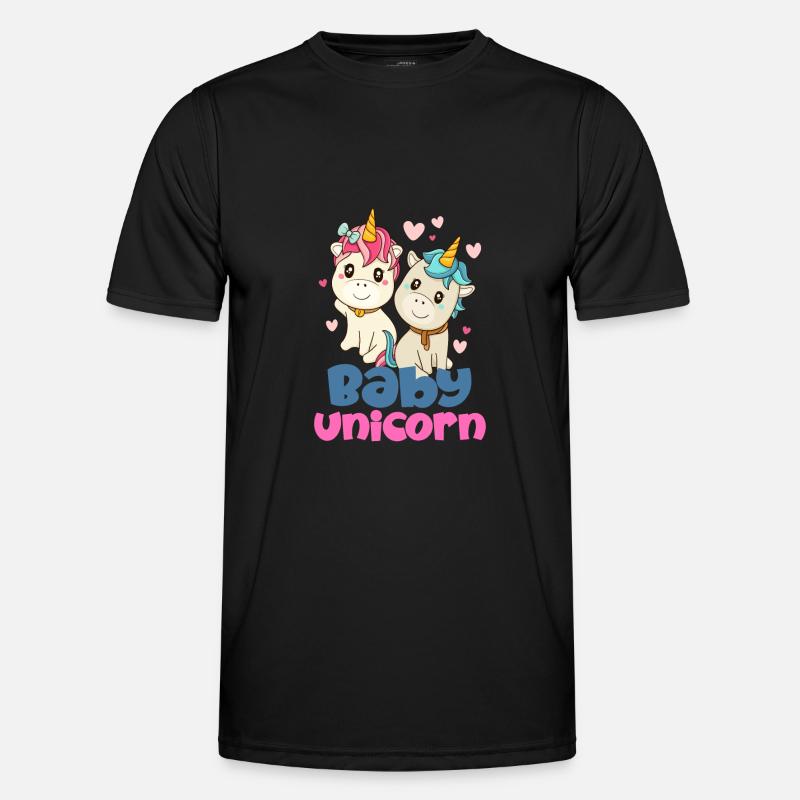 Bébé Einhorn Licorne T-shirt sport Homme