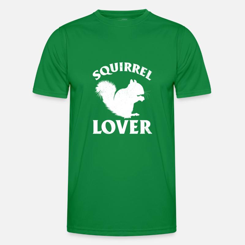 Squirrel lover sweet squirrel Men's Functional T-Shirt