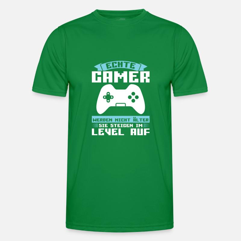 Gaming Zocken Computer Geschenk Männer Funktions-T-Shirt