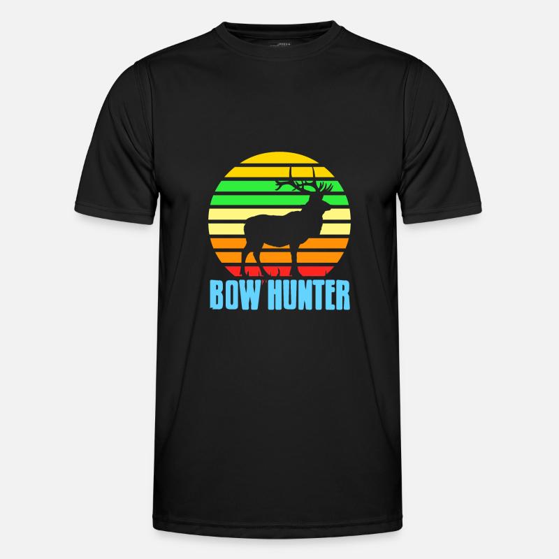 Retro Vintage Bow Hunter Epic Cool Archery Tee Männer Funktions-T-Shirt