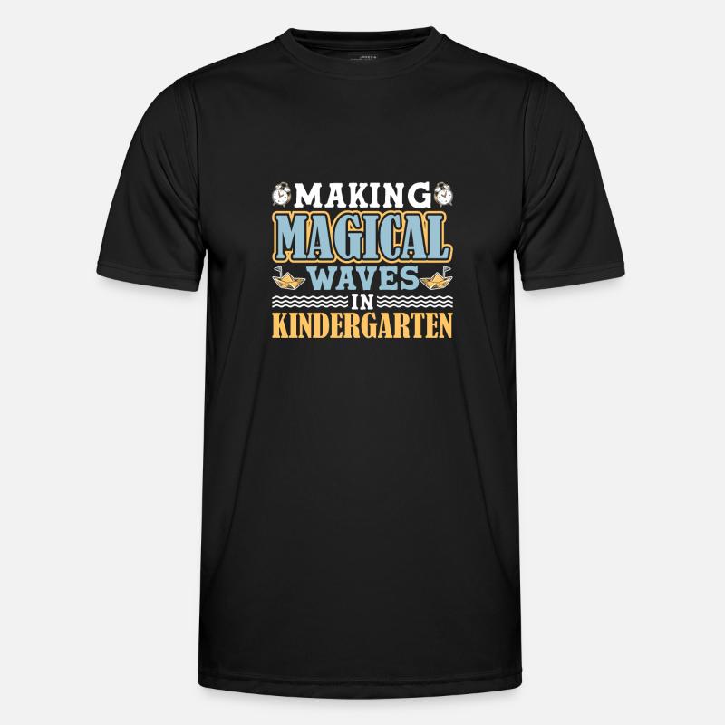 Kindergarten Einschulung Schulanfang Erstklässler Männer Funktions-T-Shirt