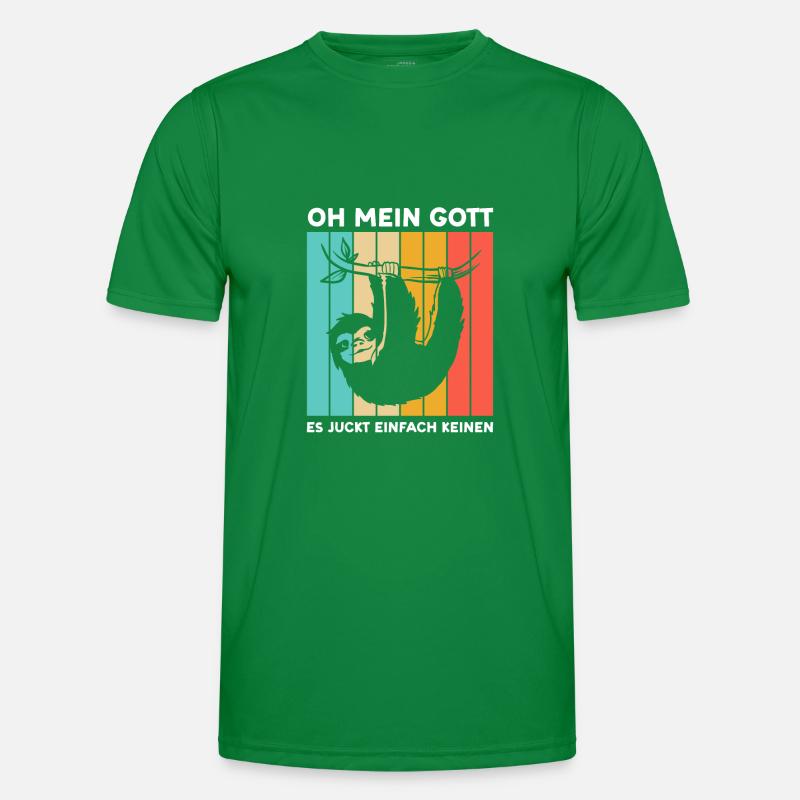 Faultier Sarkasmus Sarkastisch Geschenk Männer Funktions-T-Shirt