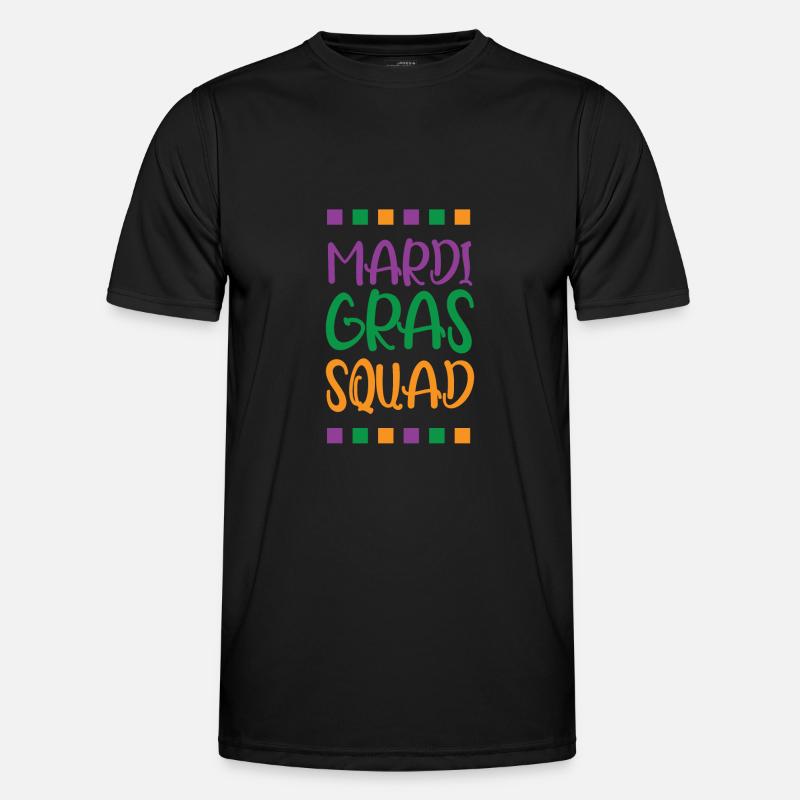 Mardi Gras Squad Men's Functional T-Shirt