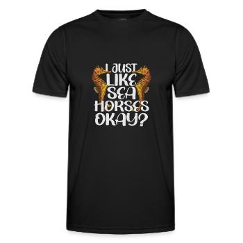 Jollier - T-shirt sport Homme - noir - Devant - AI Model Male 178 dark (178cm)