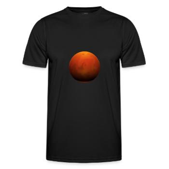 Mars Red Planet Space Astronaut Cadeau - T-shirt sport Homme - noir - Devant - AI Model Male 178 dark (178cm)