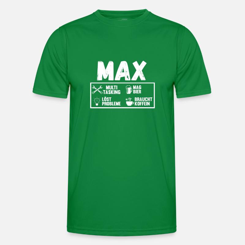 Max Männer Funktions-T-Shirt