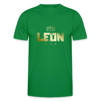 Léon - T-shirt sport Homme - vert - Devant - AI Model Male 178 dark (178cm)