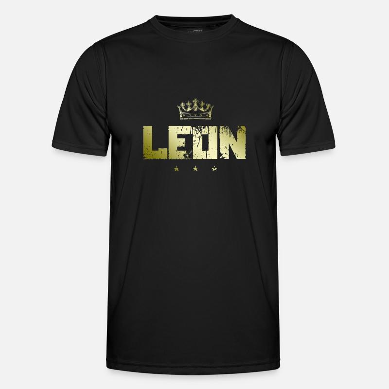 Leon - Men's Functional T-Shirt - black