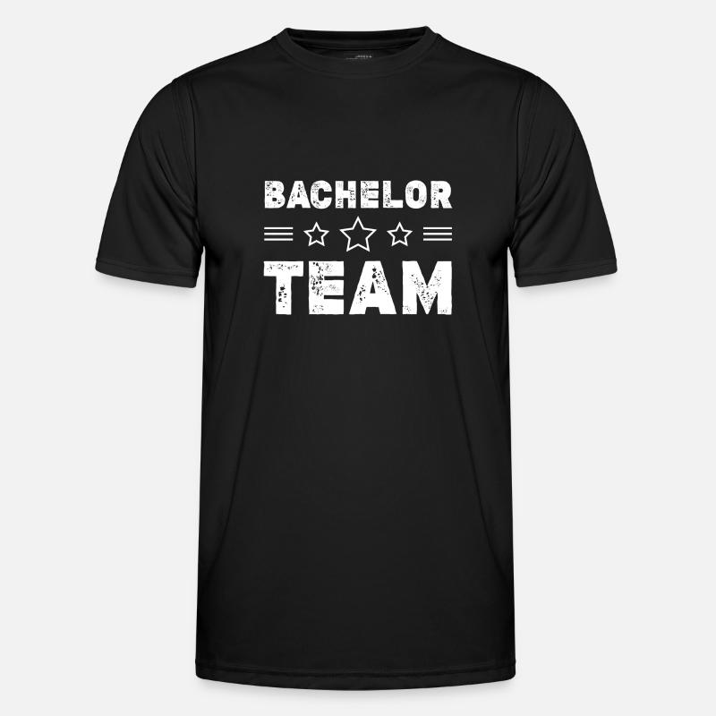 Bachelor Team - Men's Functional T-Shirt - black
