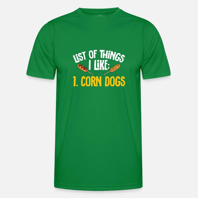 Corn Dog Corndog Men's Functional T-Shirt