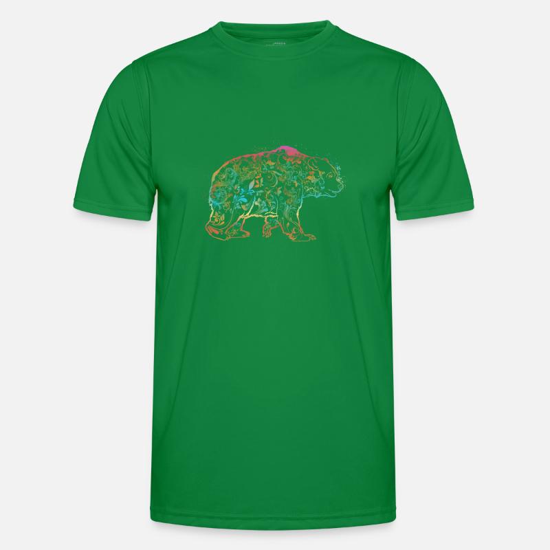 Éclaboussure d’ours T-shirt sport Homme