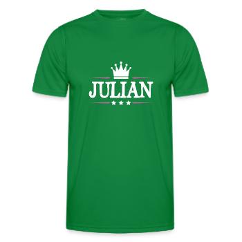 Julian - Männer Funktions-T-Shirt - Kelly Green - Vorne - AI Model Male 178 dark (178cm)
