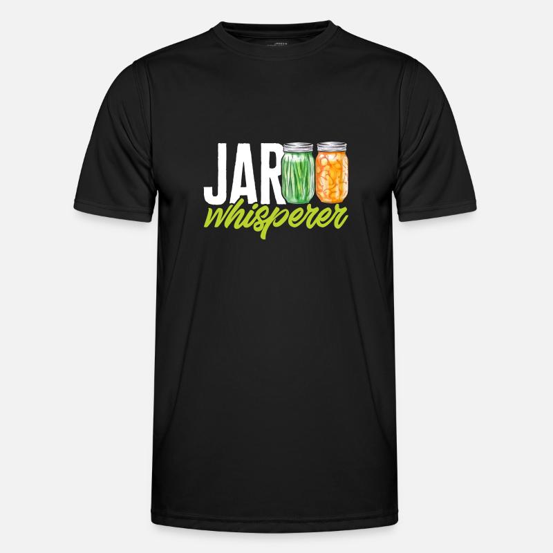 Einmachen Einkochen Lebensmitteln Konservieren Männer Funktions-T-Shirt