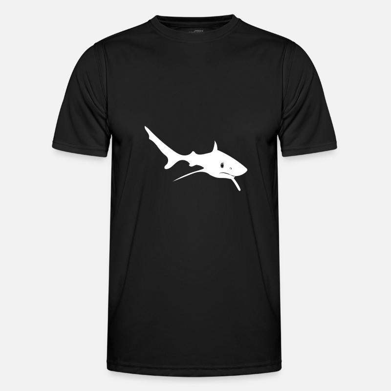 shark - Men's Functional T-Shirt - black