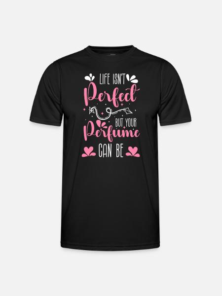 Fragrance Bottle Perfumer Scents - Men's Functional T-Shirt - black