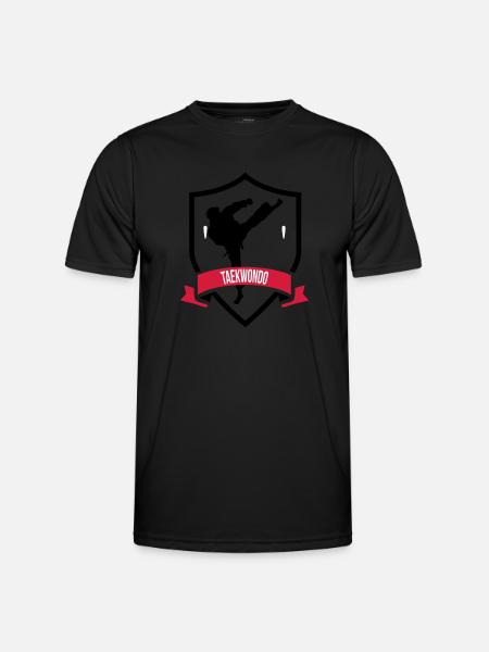 Taekwondo - T-shirt sport Homme - noir