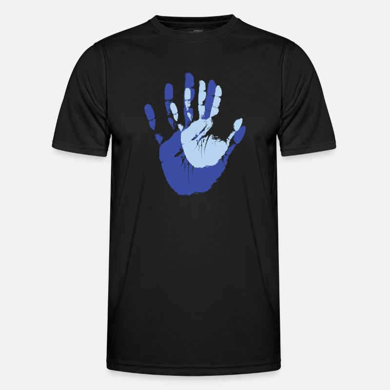 Bébé main dans la main Parents T-shirt sport Homme