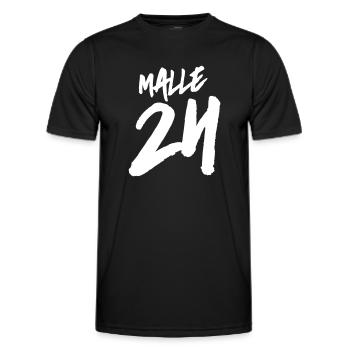 Malle 24 Mallorca - T-shirt sport Homme - noir - Devant - AI Model Male 178 dark (178cm)