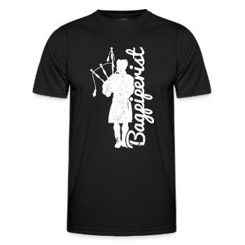 Cornemuse Cornemuse Cornemuse - T-shirt sport Homme - noir - Devant - AI Model Male 178 dark (178cm)