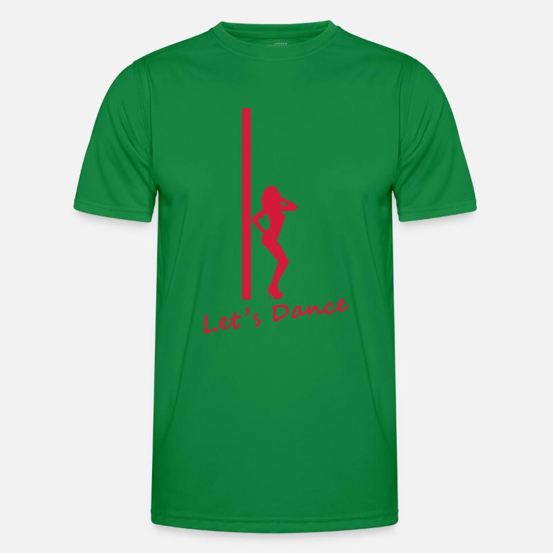 Pole Dance Männer Funktions-T-Shirt