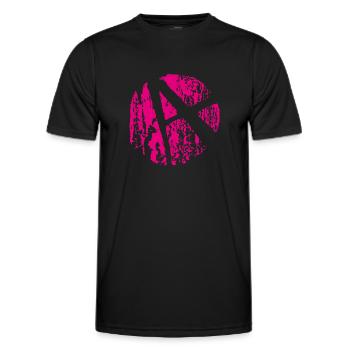 Anarchy - Men's Functional T-Shirt - black - Front - AI Model Male 178 dark (178cm)