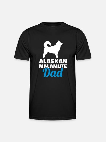 Alaskan Malamute - Men's Functional T-Shirt - black