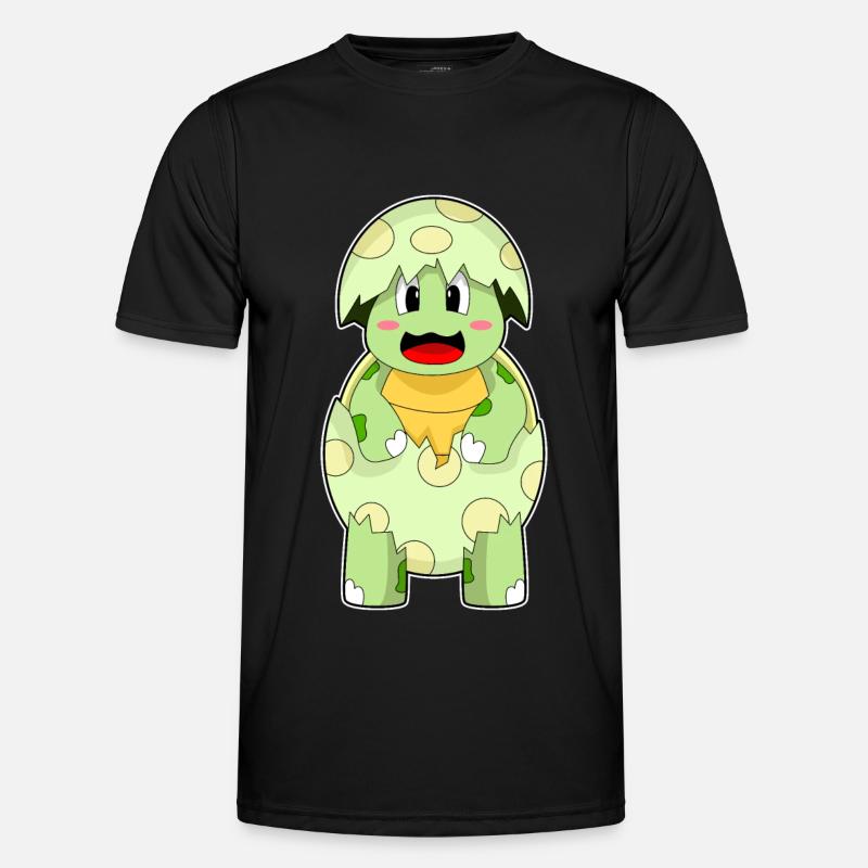 Turtle Eggshell - Men's Functional T-Shirt - black