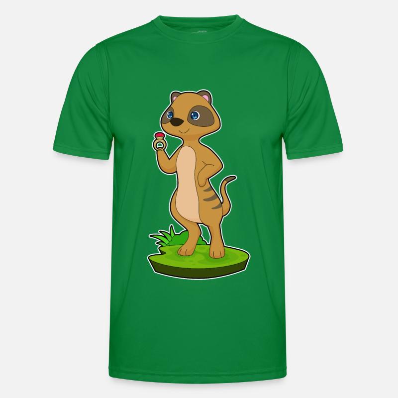 Meerkat Ring Men's Functional T-Shirt