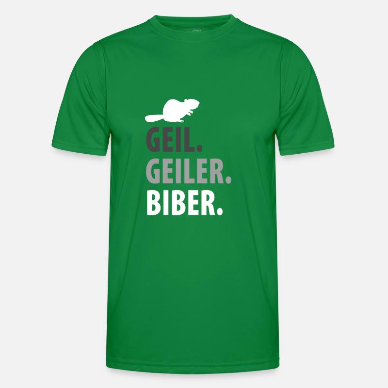 Biber Männer Funktions-T-Shirt