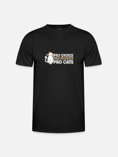 Feministisk feminisme Kvinder Empowerment Køn Piger - Funktionsshirt til herrer - sort