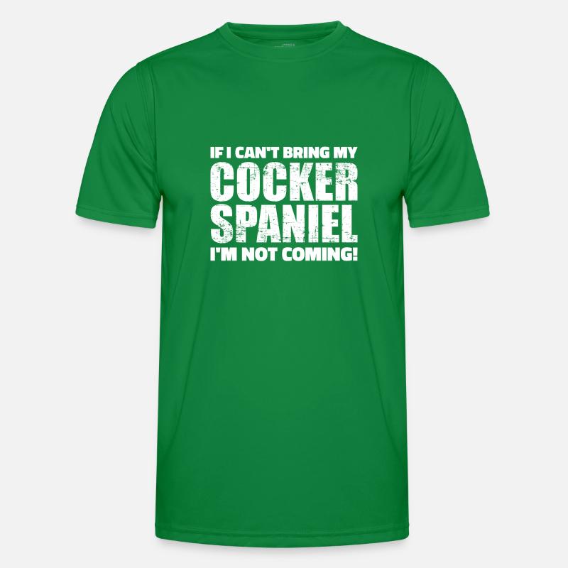 Cocker Spaniel T-shirt sport Homme
