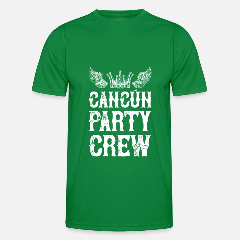 Équipe de vacances de Cancun Party T-shirt sport Homme