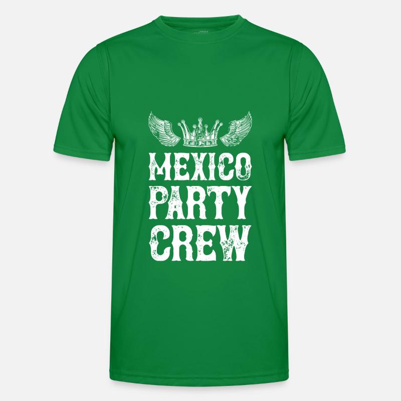 Équipe de vacances Mexico Party T-shirt sport Homme