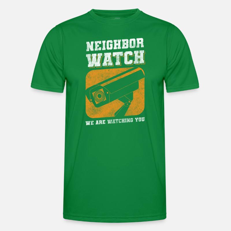 Nachbarn Freundschaft Dorf Mitbewohner Männer Funktions-T-Shirt