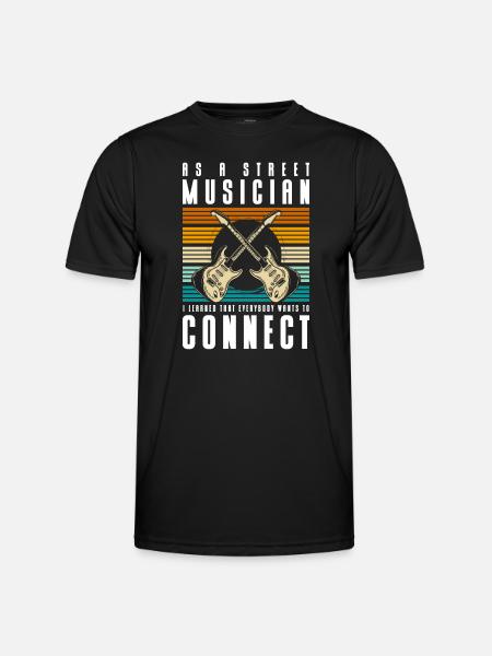 Music Lifestyle Creative - Men's Functional T-Shirt - black