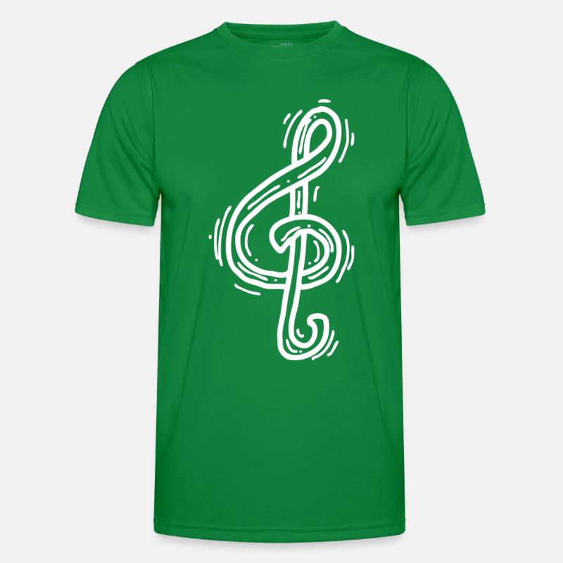 Joyful music note Men's Functional T-Shirt