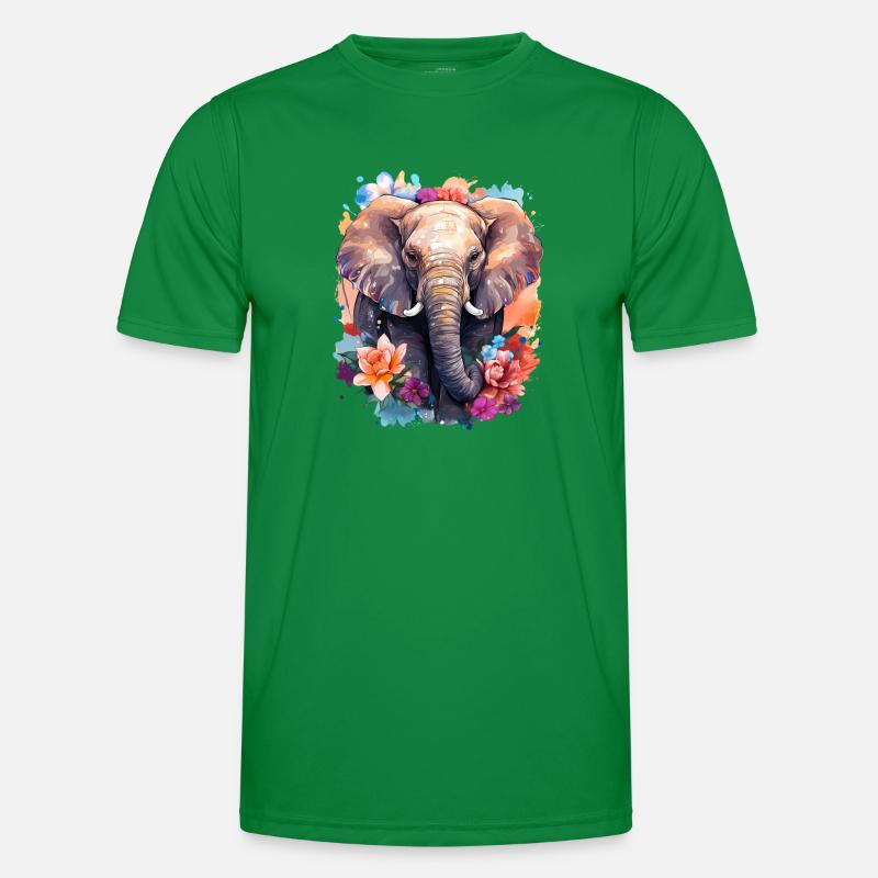 Éléphant T-shirt sport Homme