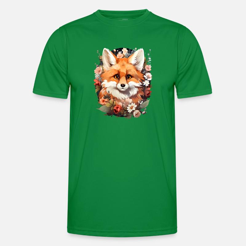 Fuchs Männer Funktions-T-Shirt